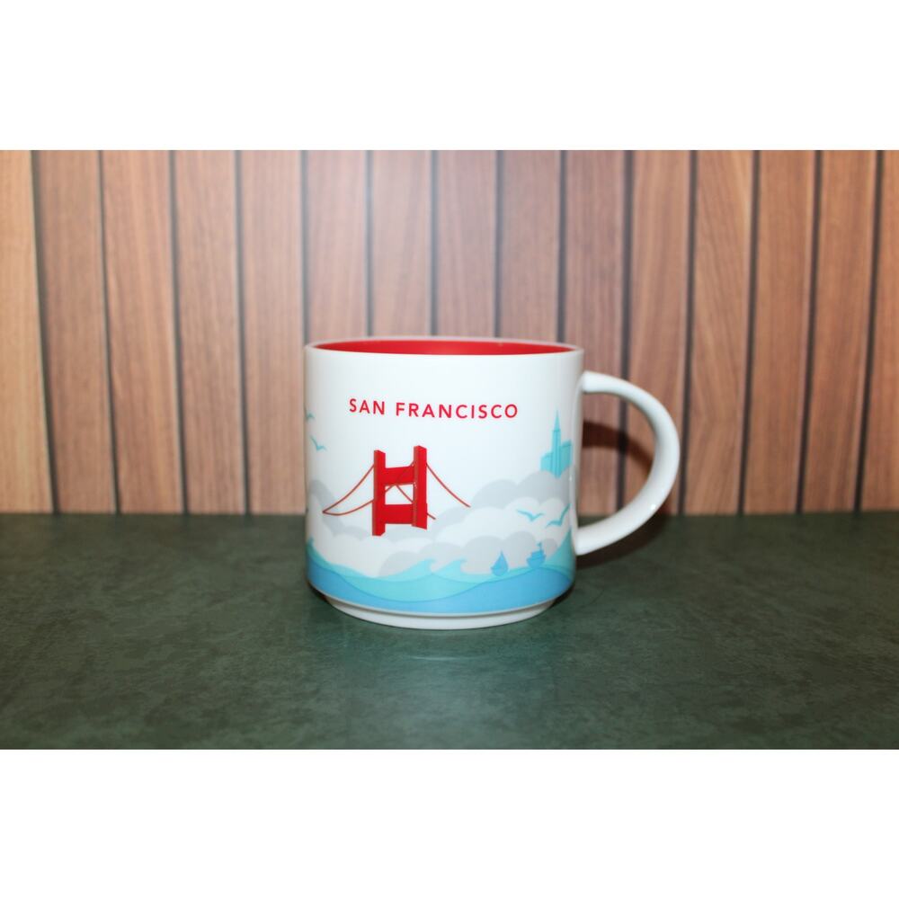 Starbucks Mug San Francisco You Are Here Collection 14 oz. Coffee Cup